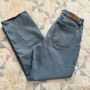 Madewell Curvy 90s Straight Jeans - Size 29 Light Wash